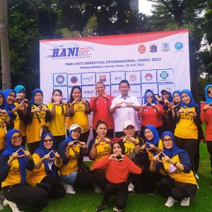 Universitas Al Azhar Indonesia Berpartispasi Dalam Peringatan Hari Anti Narkotika Internasional (HANI) 2022 Yang Diselenggarakan Oleh Wali Kota Jakarta Timur